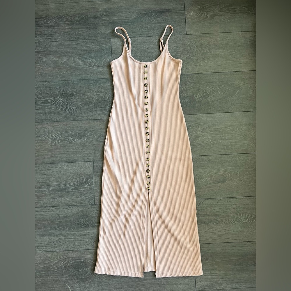 Elegant Pink Maxi Dress